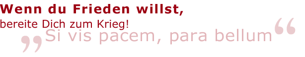 si vis pacem, para bellum si vis pacem, para bellum